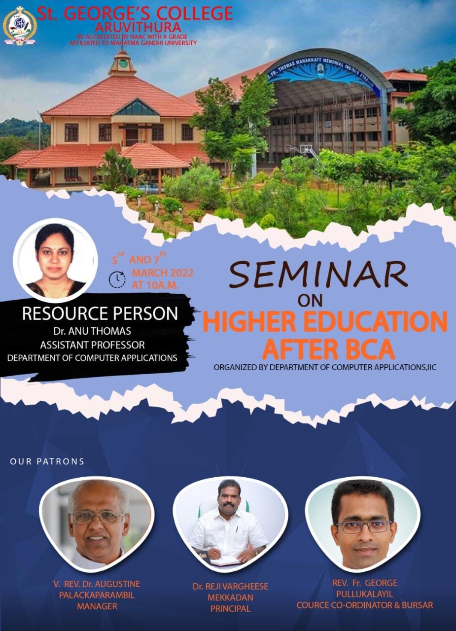 Seminar on Higher Education after BCA